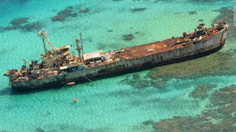 Chinese navy blocks aid shipment in South China Sea